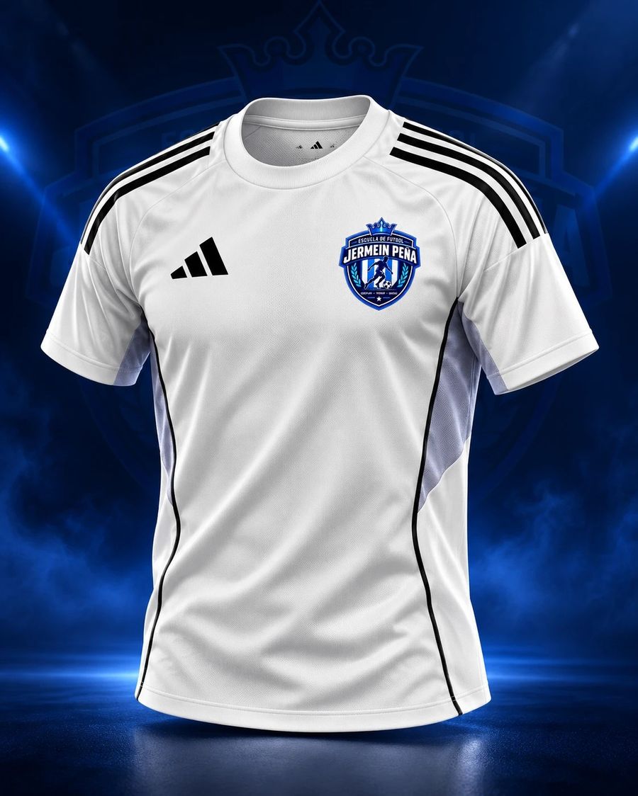 Camiseta blanca con el escudo